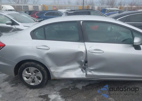 2015 Honda Civic Lx from USA, damaged, VIN 19XFB2F50FE006819